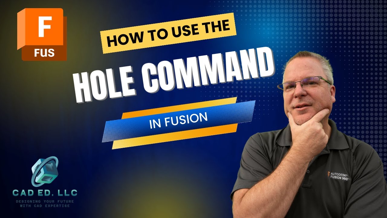 How to use the Hole Command in Fusion