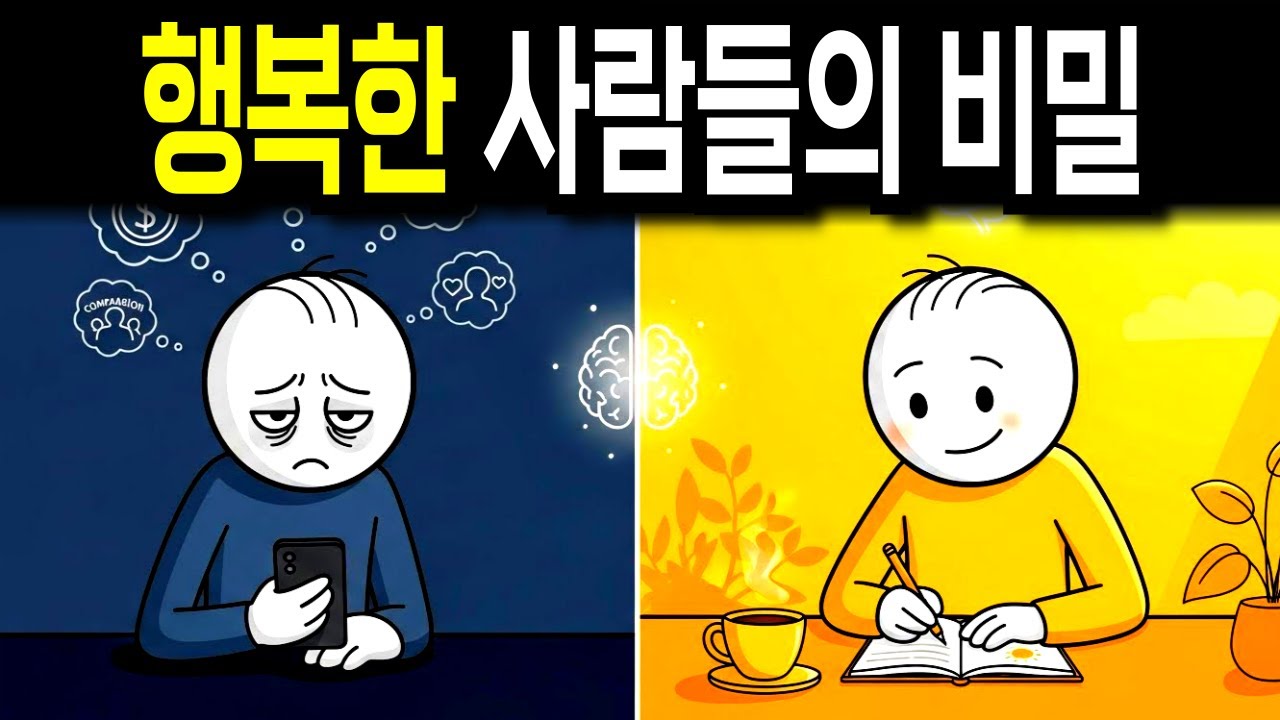 행복해지고 싶다면 반드시 보세요! (행복해지는 쉬운 방법)