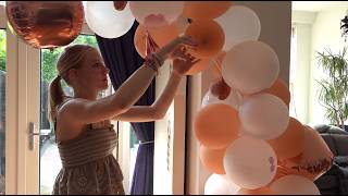 BALLONNEN opruimen. Veel GEKNAL! Mainecoons krijgen GEDROOGDE KUIKENS! #kuikens  #dood #eten #4176