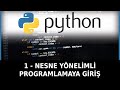 Python ile Nesne Yönelimli Programlama ile ilgili video