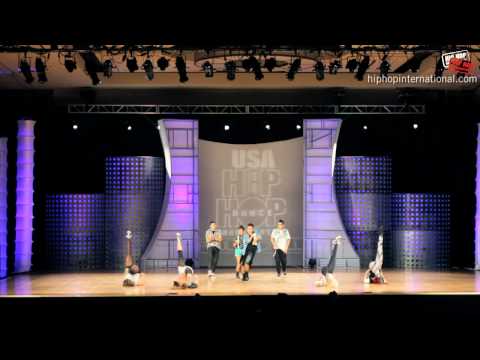 Double Trouble (Los Angeles, CA) at USA Hip Hop Championship Finals 2012 (Varsity)