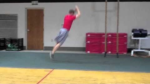 90 degree broad jumps