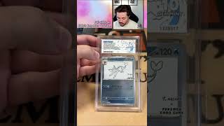 HUGE upgrade! 🌊 #pokemon #vaporeon #eeveelution #ace #gradedcards