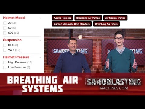 Breathing Air Systems Sandblasting Machines Youtube