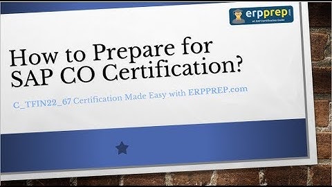 SAP FICO Study Guide | SAP CO Latest Questions Answers