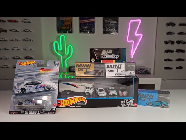 UNBOXING Hot Wheels 2022 Diorama Set - BMW M Series! 