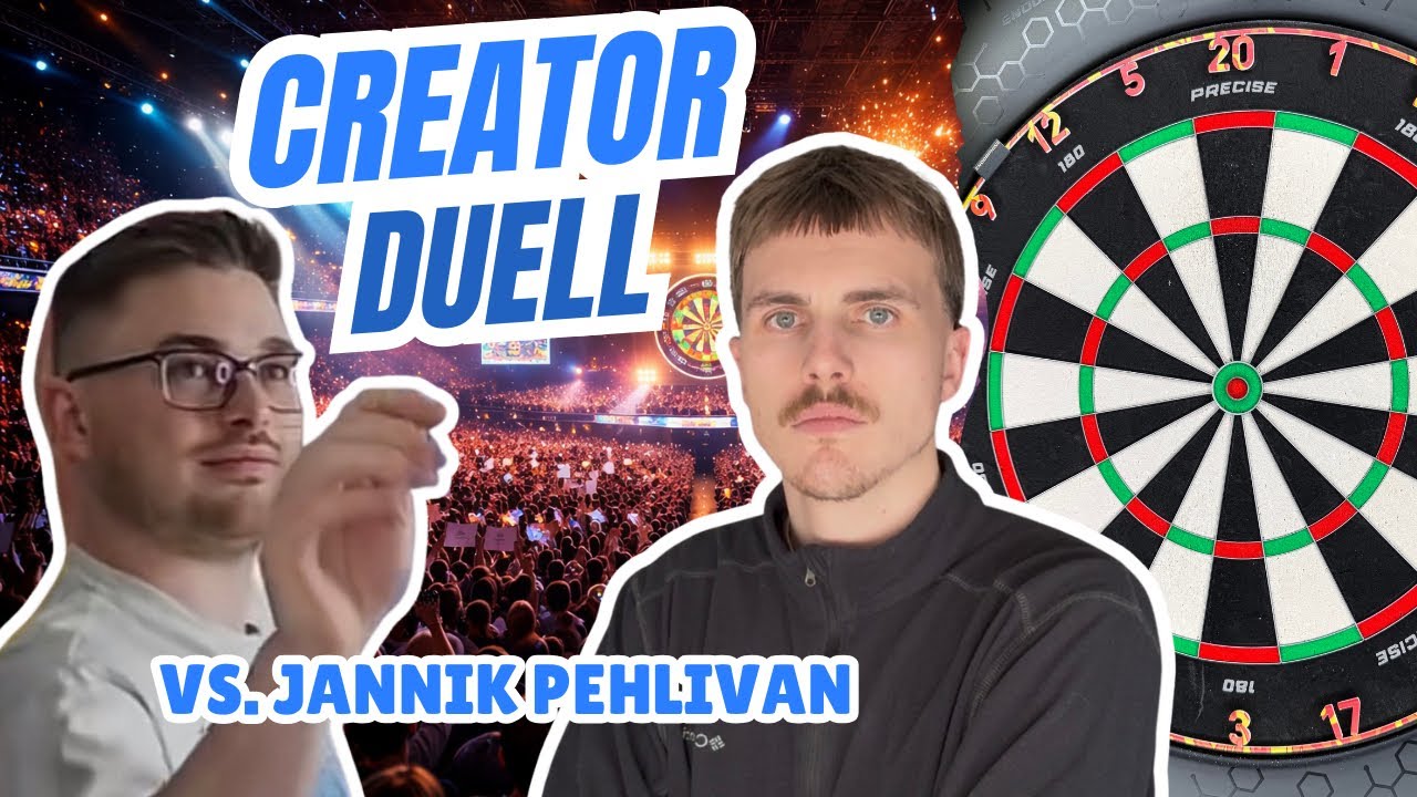 ICH WERFE EINE 180 IM CREATOR DUELL vs. @JannikPehlivan  🤯🎯 | SCOLIA MATCH 🎯