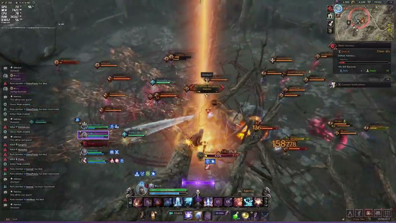 Throne and Liberty - Adentus 30m