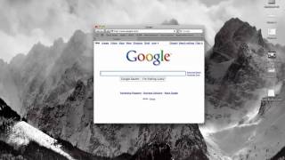 resizing in os x