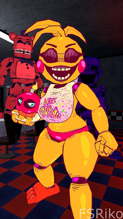 Chica VS Toy Bonnie #fnaf