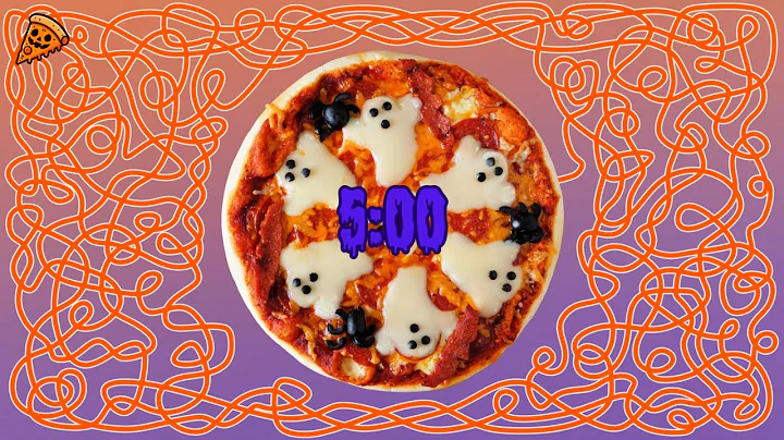 5 Minute Timer Bomb HALLOWEEN PIZZA