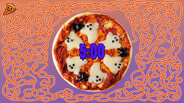 5 Minute Timer Bomb HALLOWEEN PIZZA