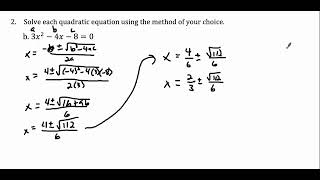 Algebra II Final Exam Review (25-26)