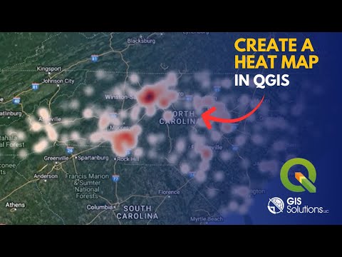 QGIS Tutorial - Creating a Heat map in QGIS