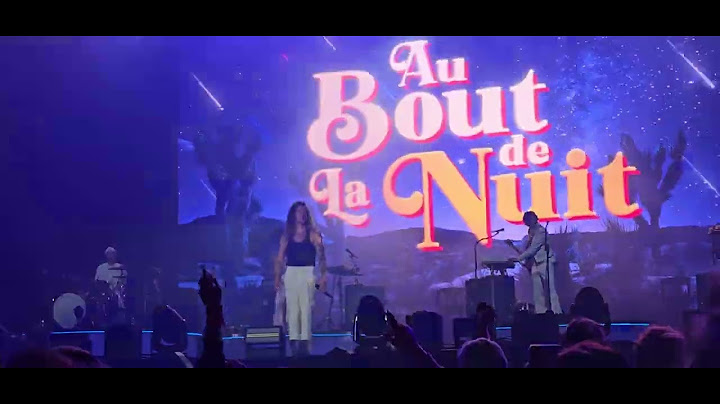 Julien Doré - les démons de minuit live - Francofolies esch-sur-alzette 2025