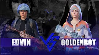 EDVIN VS GOLDENBOY TDM PUBG MOBILE