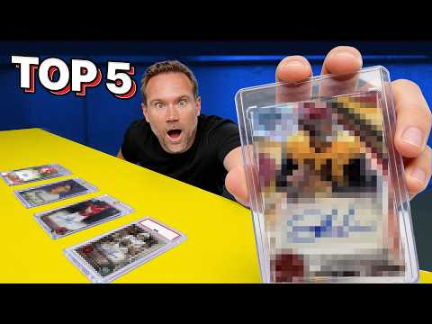 TOP 5 HOTTEST SPORTS CARDS!
