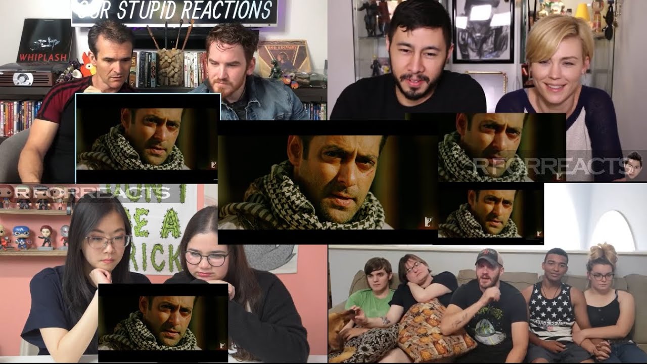 Ek Tha Tiger | Official Trailer | YRF | Reaction | Mashup