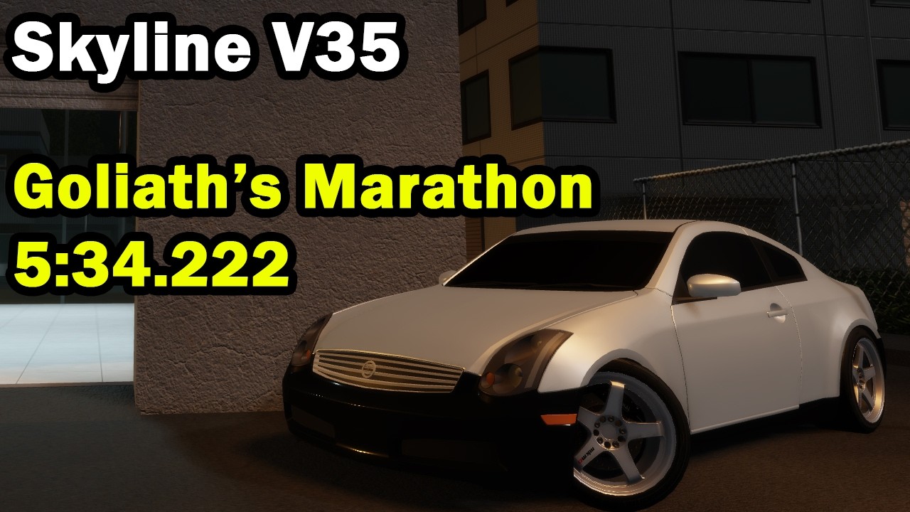 GDBFB V35  Goliath's Marathon 5:34.222 | Midnight Racing: Tokyo
