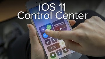 Hands-on with Control Center in iOS 11