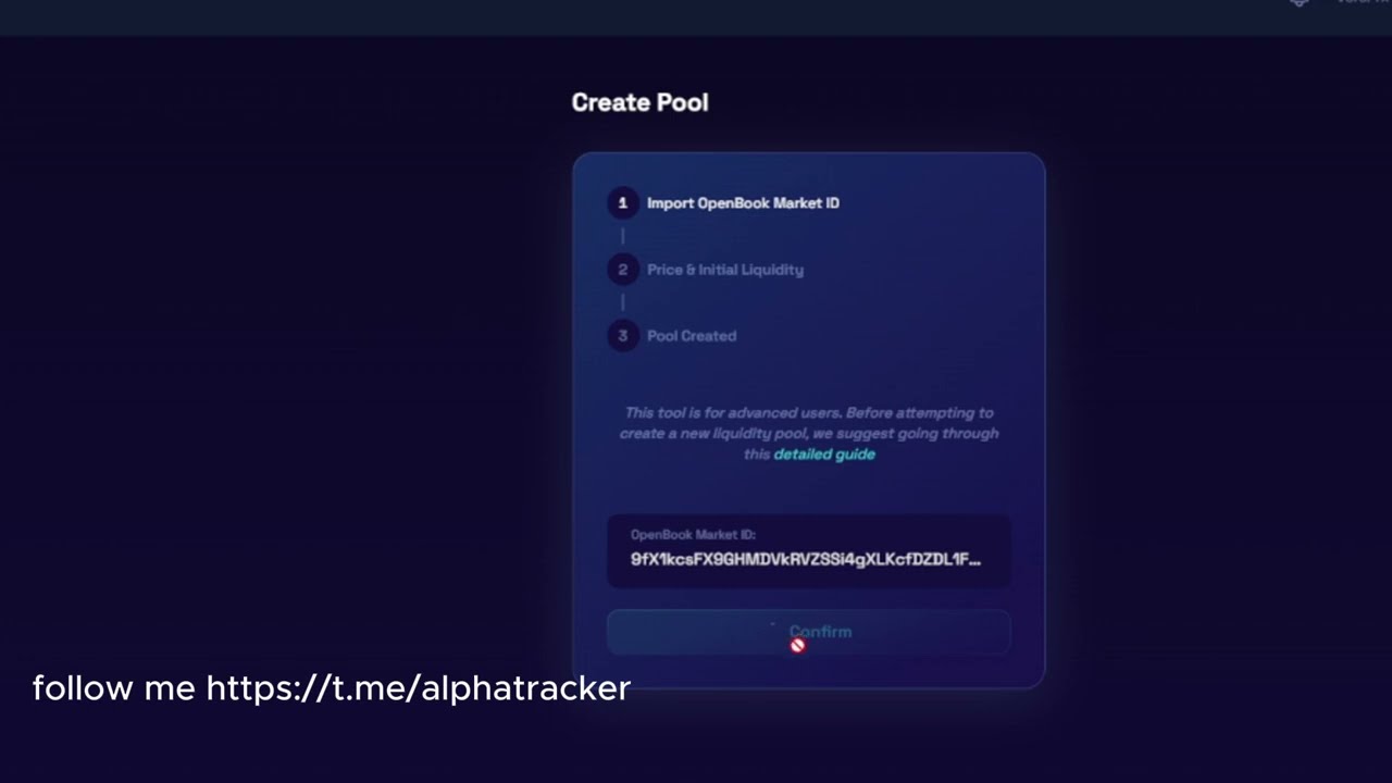 marketbook id solana proof video how to create cheap market book solana and raydium (no more 3 sol)