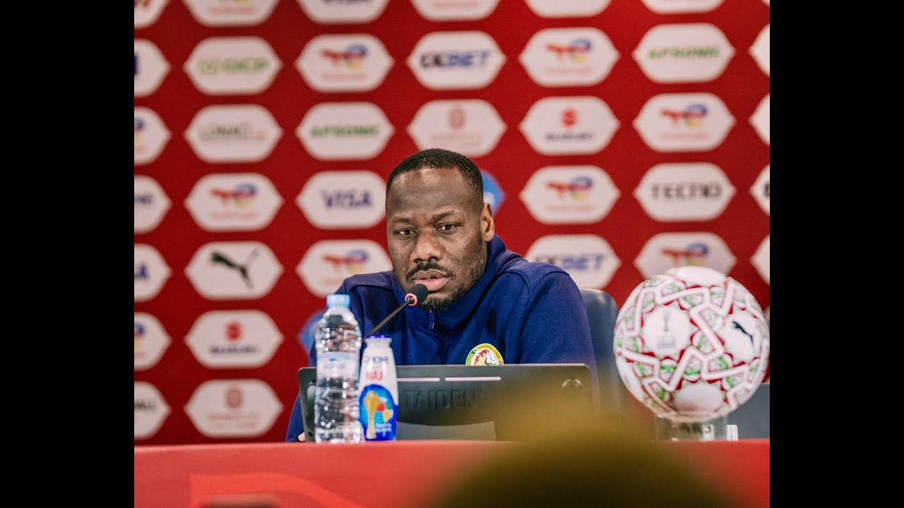 🛑Finale Sénégal/Maroc - Conférence de presse du Sénégal
