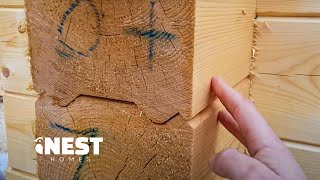 Budowa Domu Z Bala Kwadratowego Od Nest Homes Polska
