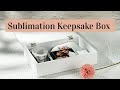 Subligoods New Arrival Home Decor Personalized Keepsake Box