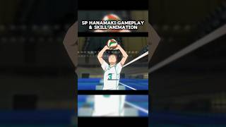 SP Hanamaki Gameplay & Skill Animation #haikyuu #ハイキュー #haikyuuflyhigh #hqanime #hq_anime