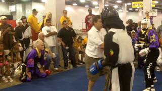 Gamal (Silent Thunder) v Straight Up Part 1 of 3- Team fighting NEO '10