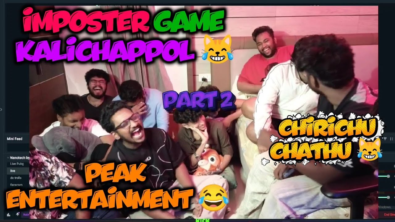 IMPOSTER GAME WITH TVA MEMBERS 😹🔥 CHIRICHU CHATHU 😂 PART 2 FULL ENTERTAINMENT #eaglegaming #fun 
