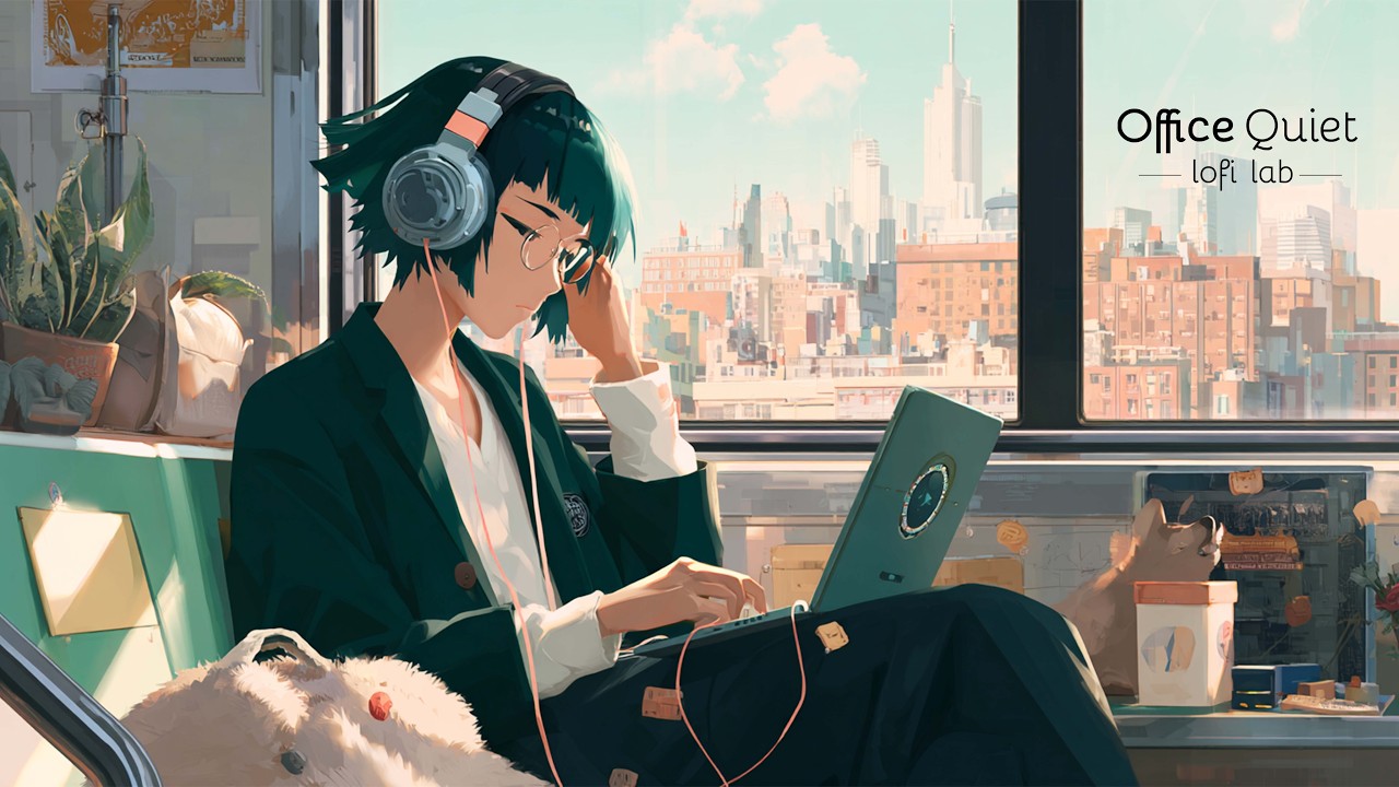 Office Quiet Lofi Lab | 3 Hours Morning Focus Beats 🏢