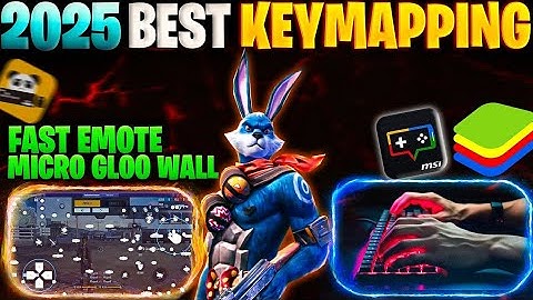 BEST KEYMAPPING for Free Fire New PC Player: Bluestacks 5 Easy Custom HUD For Free Fire | 2025 Guide