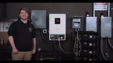 EG4 8kW Hybrid Inverter 48V Split Phase 120/240VAC | Setup & Commissioning Guide
