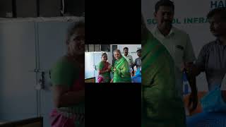 celebrating a milestone for education and student well being in GHSS Avalur kanchipuram #education
