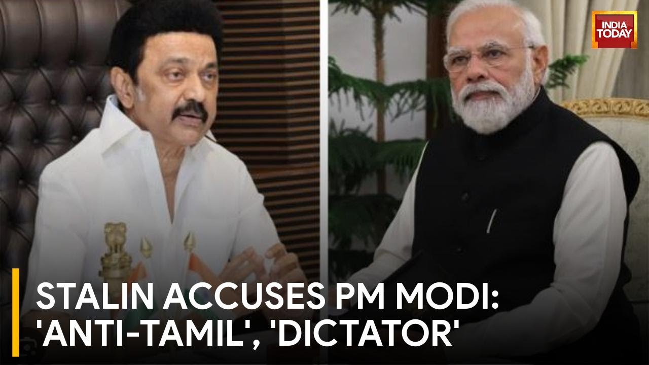 MK Stalin Slams PM Modi at Rally in Tanjavur: A Battle of the States ...