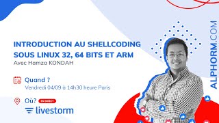 Introduction to Shellcoding on Linux 32, 64-bit and ARM [Webinar]