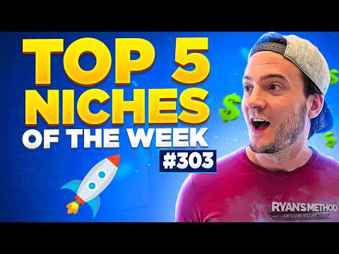TOP 5 NICHES 🔥 Print on Demand Niche Research # 303 — (3/15/2026) thumbnail