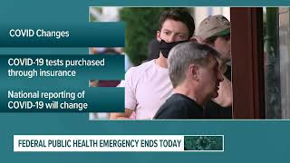 COVID-19 public health emergency ends today. What changes?