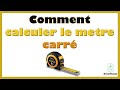 Comment calculer le metre carr