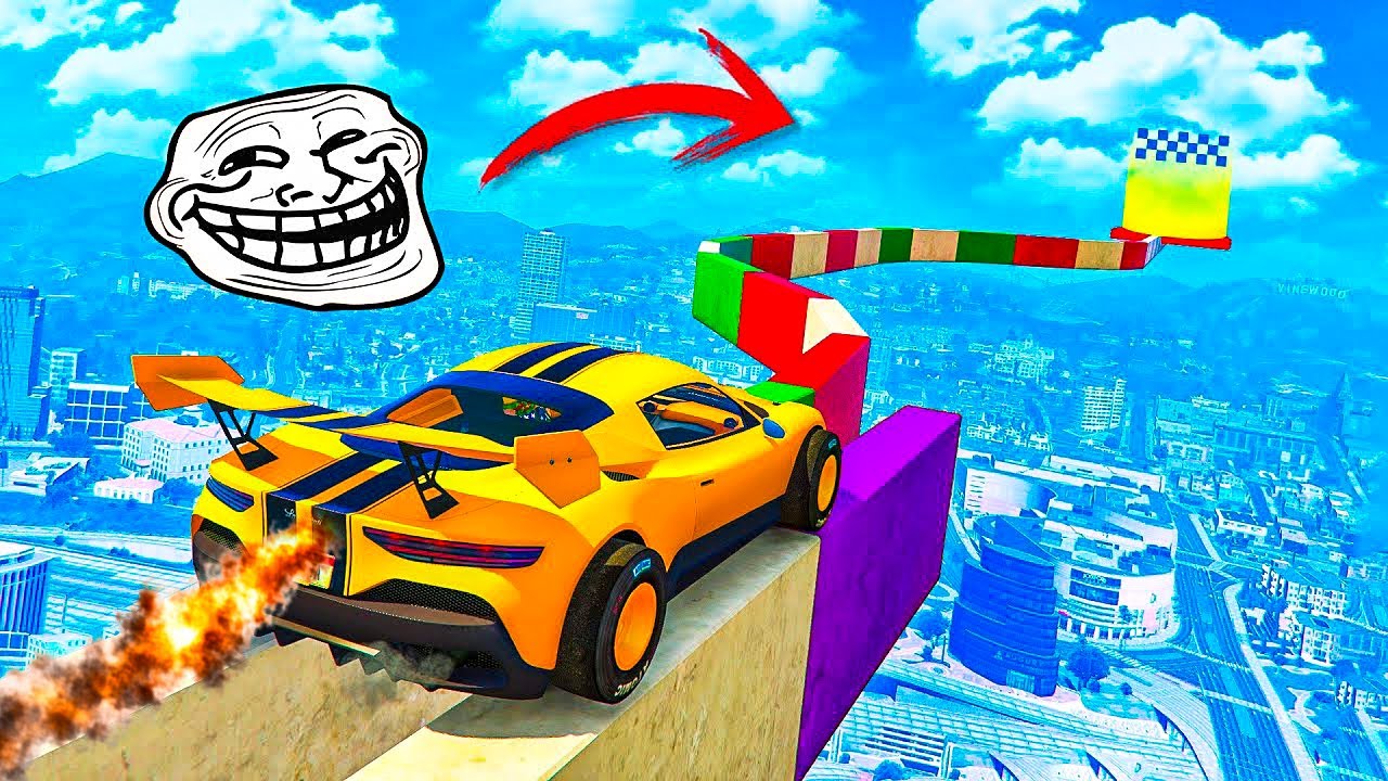 999,99% IMPOSSIBLE TROLL RACE! - (GTA 5 Online)