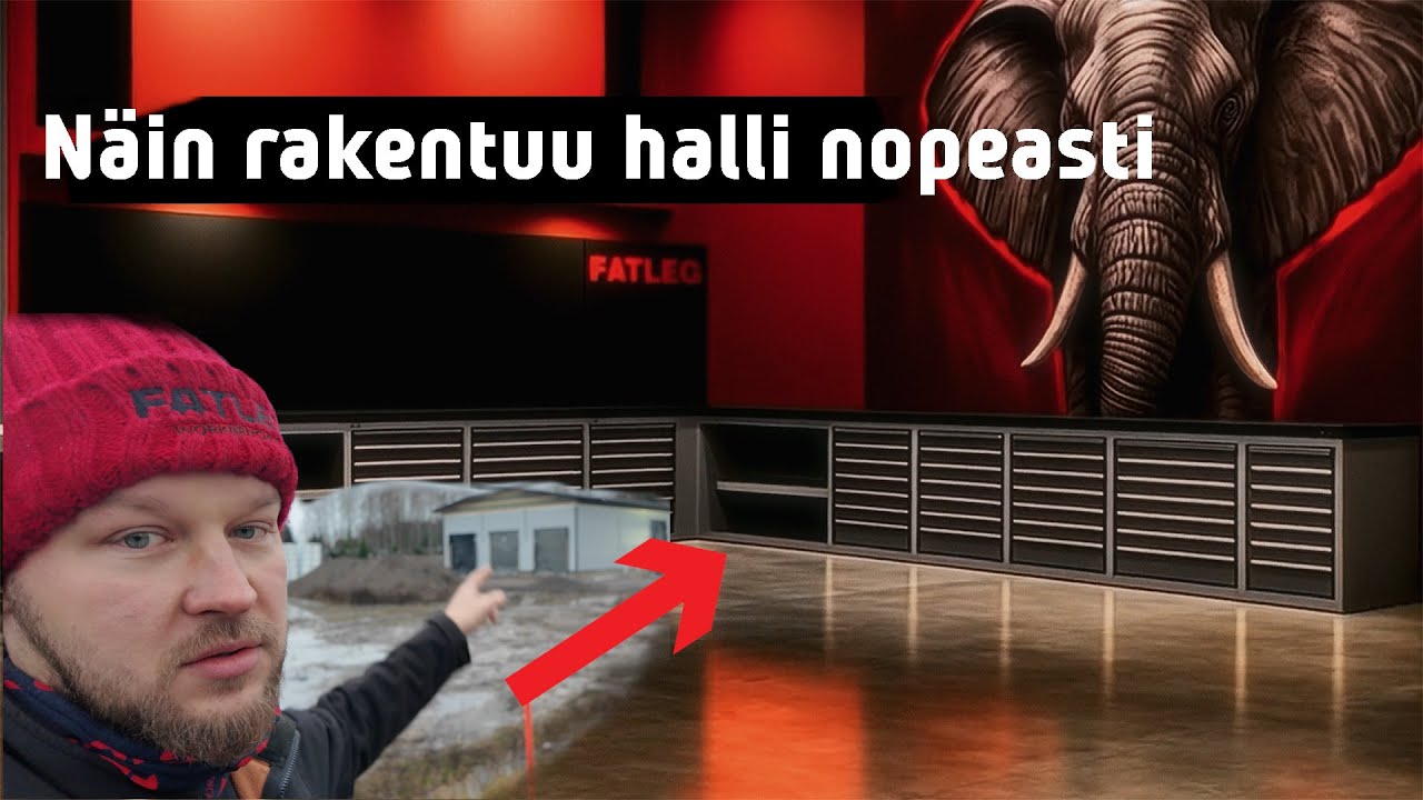 Näin asennetaan seinäelementit | Jakso 4