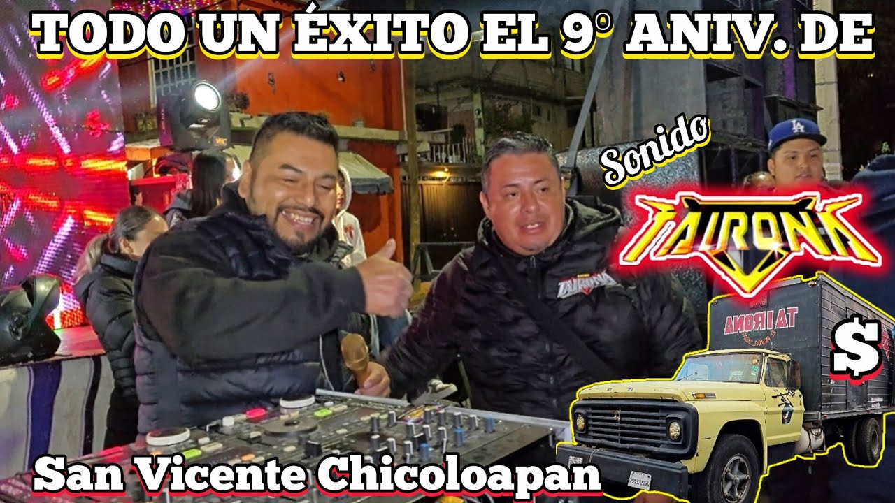 Los del Tianguis no Dejaban Poner su sonido! Cabineamos en el 9º Aniv. de sonido TAIRONA.