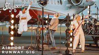 Sheppard - (Live from the Airport Runway Performance)