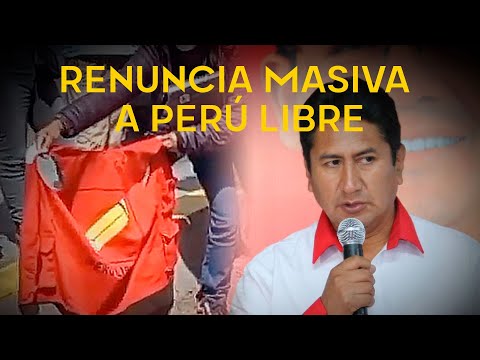 Renuncia masiva a Perú Libre en Arequipa: "Nos sentimos decepcionados"