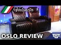 The BEST Home Theater Chairs | Valencia Oslo Home Theater Seats with Real Italian Leather Review!