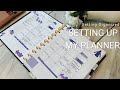 Getting Organized: Setting Up My Planner For The Month