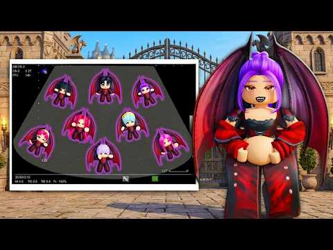 VAMPIRE RUMI IS HAVING OCTUPLETS IN ROBLOX! 🦇 (K-Pop Demon Hunters)