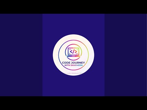 Coding Tutorial | Code Journey with Sajida