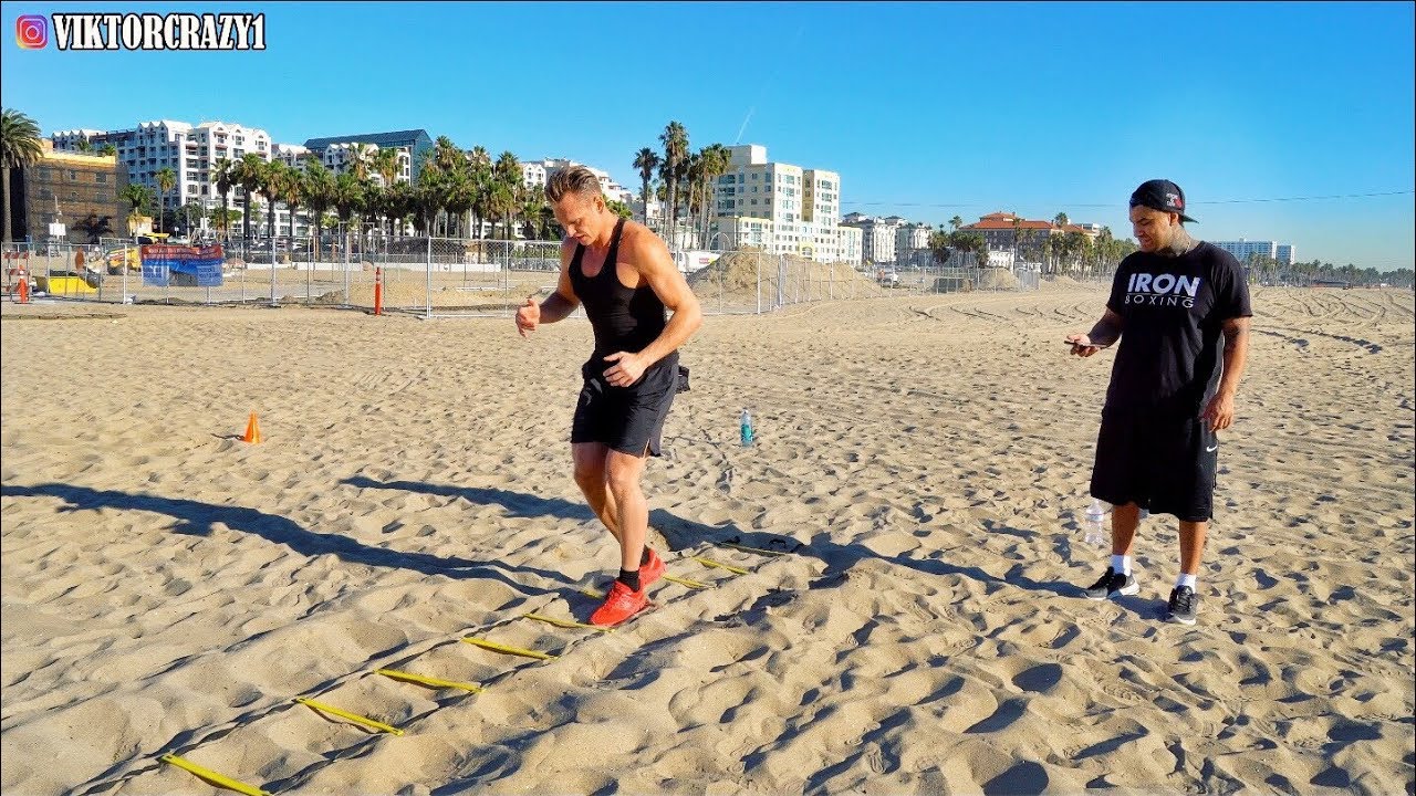 Insane Boxing Workout In Los Angeles California